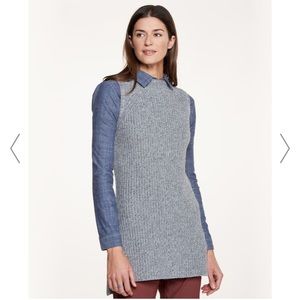 Toad&co makenna sweater vest, merino wool dress